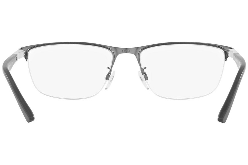 Okulary korekcyjne Emporio Armani EA1142 3003 Prostokątne Srebrne