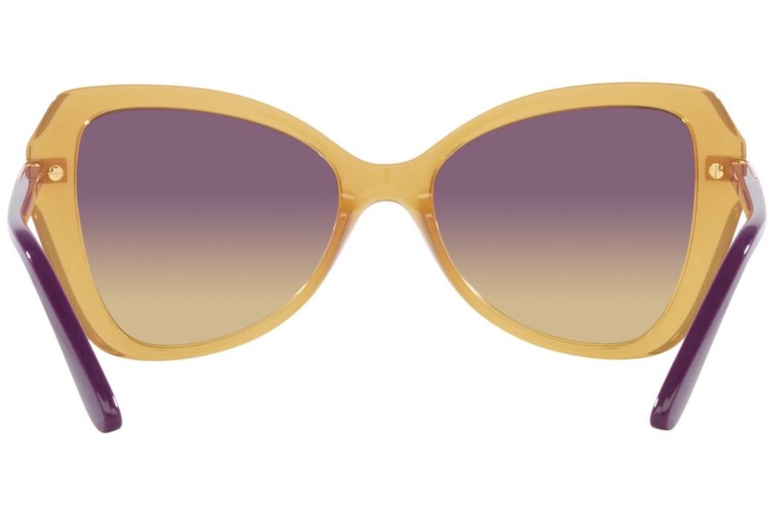 Okulary przeciwsłoneczne Vogue Eyewear VO5479S 305470 Kocie oczy Brązowe