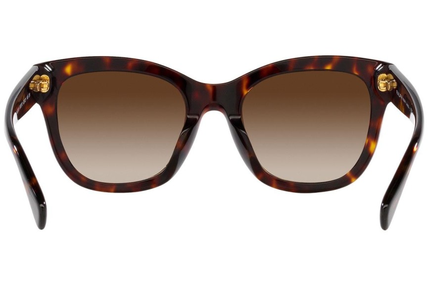 Okulary przeciwsłoneczne Ralph by Ralph Lauren RA5301U 500313 Kocie oczy Havana