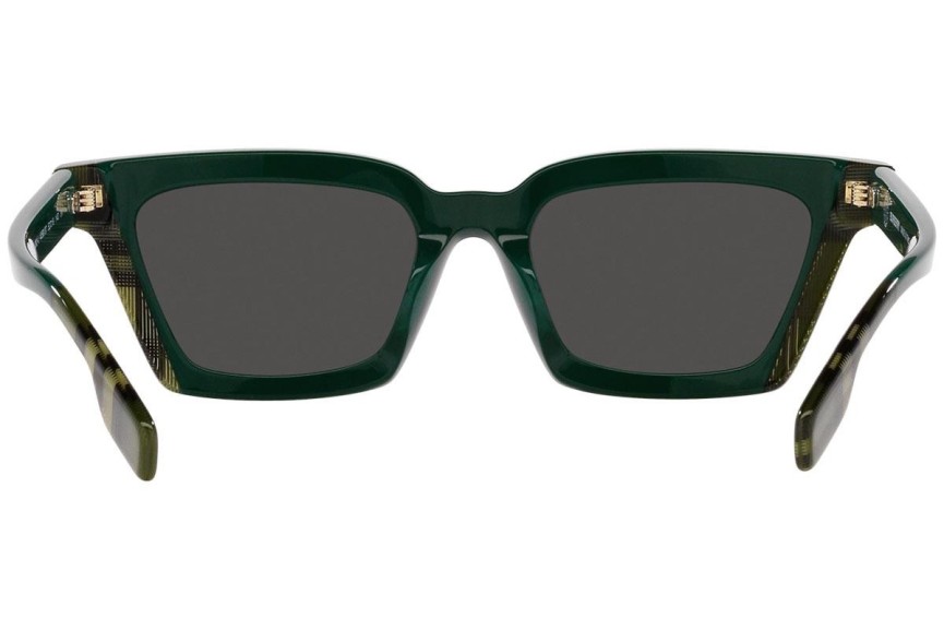 Okulary przeciwsłoneczne Burberry Briar BE4392U 405687 Kwadratowe Zielone