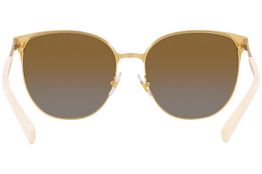Sunglasses Ralph by Ralph Lauren RA4140 9004T5 Polarized Okrągłe Złote