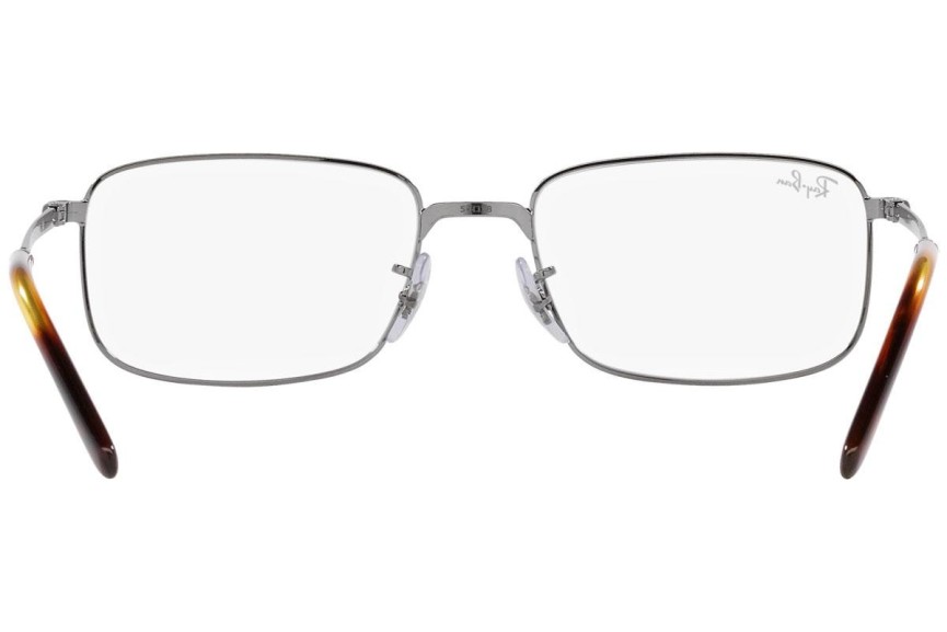 Очила Ray-Ban RX3717V 2502 Правоъгълни Сребърна