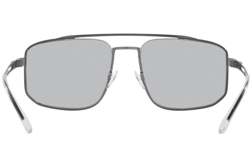Okulary przeciwsłoneczne Emporio Armani EA2139 300387 Pilotki (Aviator) Srebrne