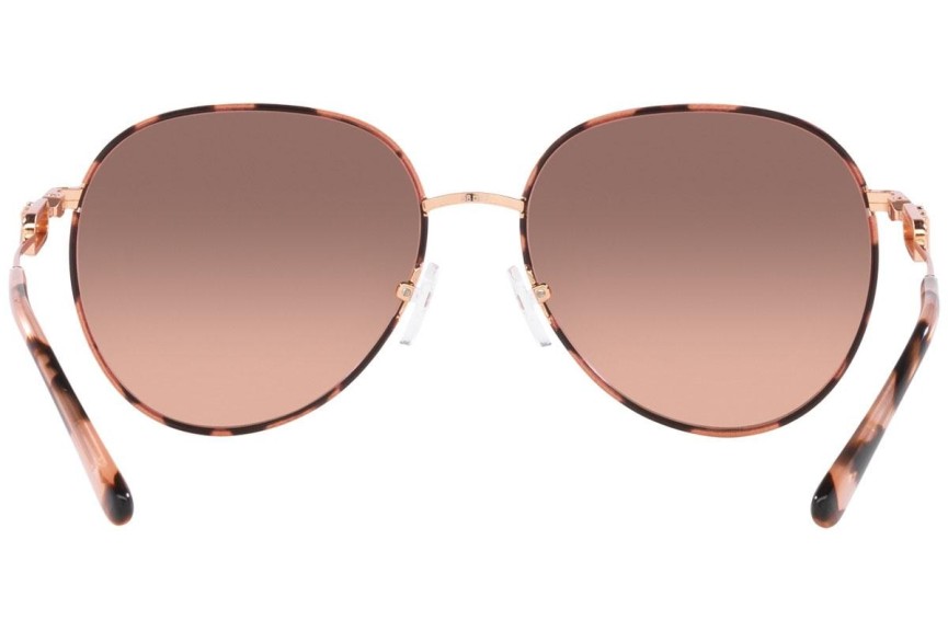 Okulary przeciwsłoneczne Michael Kors Empire MK1128J 110813 Okrągłe Złote