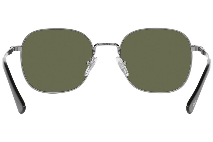 Okulary przeciwsłoneczne Persol PO1009S 513/58 Polarized Prostokątne Srebrne