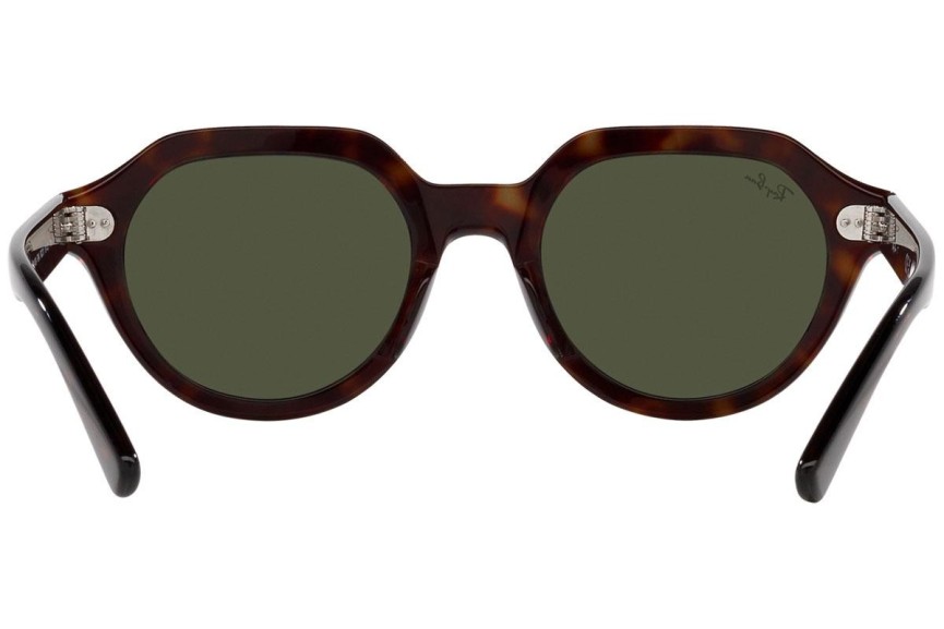 Okulary przeciwsłoneczne Ray-Ban Gina RB4399 902/31 Kwadratowe Havana