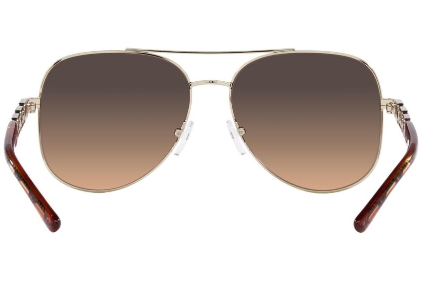 Okulary przeciwsłoneczne Michael Kors Chianti MK1121 1014K0 Pilotki (Aviator) Złote