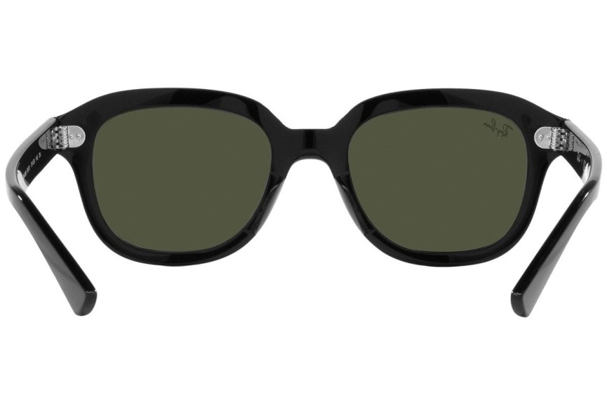 Solbriller Ray-Ban Erik RB4398 901/31 Firkantet Sort