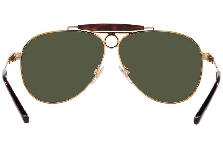 Okulary przeciwsłoneczne Ralph Lauren The Counrtyman RL7078 944931 Pilotki (Aviator) Złote