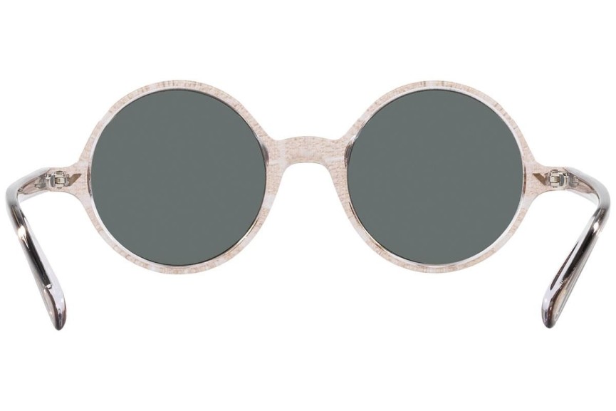 Okulary przeciwsłoneczne Emporio Armani EA 501M 60204Z Okrągłe Przezroczyste