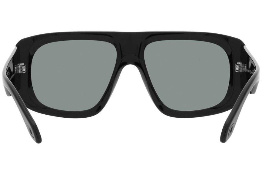 Okulary przeciwsłoneczne Giorgio Armani AR8183 587556 Nieregularny Czarne