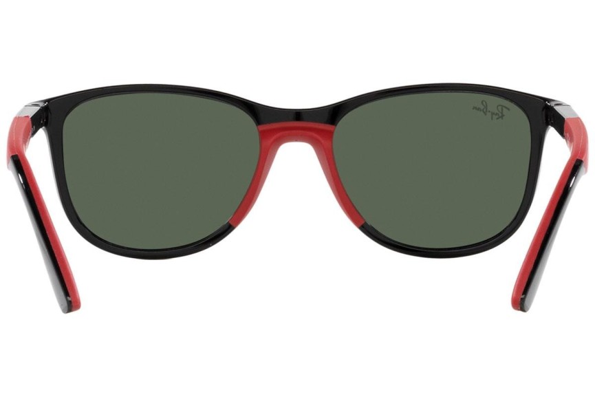 Ochelari de soare Ray-Ban Junior RJ9077S 713171 Pătrați Negri