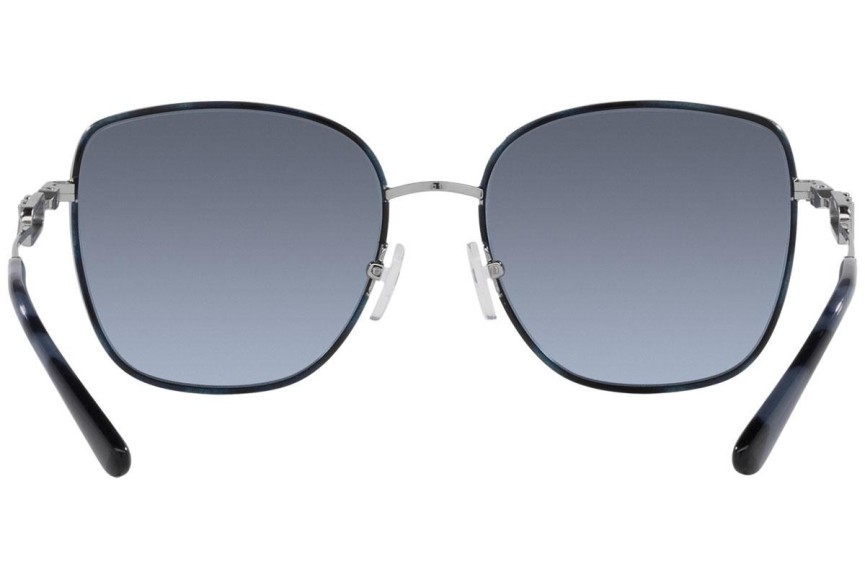 Okulary przeciwsłoneczne Michael Kors Empire Square 2 MK1129J 10158F Kwadratowe Srebrne