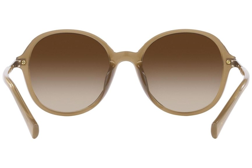 Okulary przeciwsłoneczne Ralph by Ralph Lauren RA5297U 600413 Okrągłe Brązowe