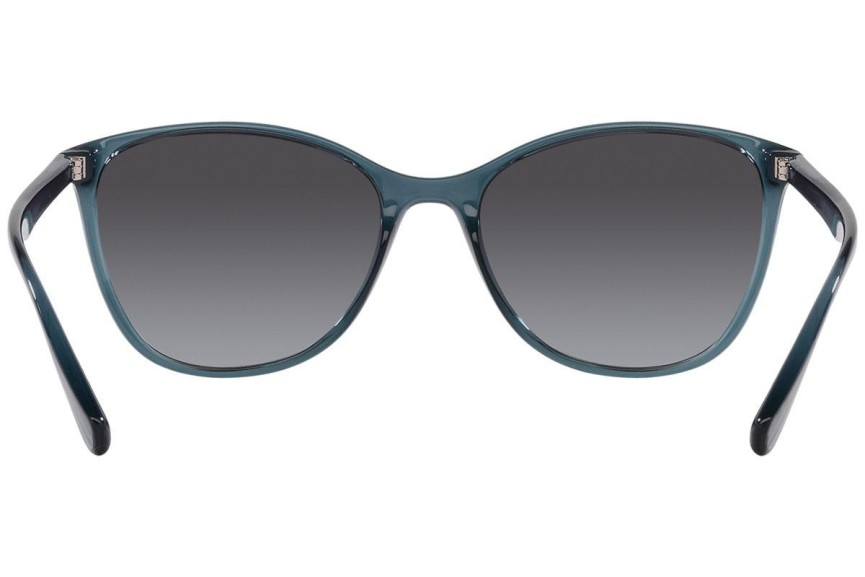 Okulary przeciwsłoneczne Emporio Armani EA4073 59188G Oversize Niebieskie