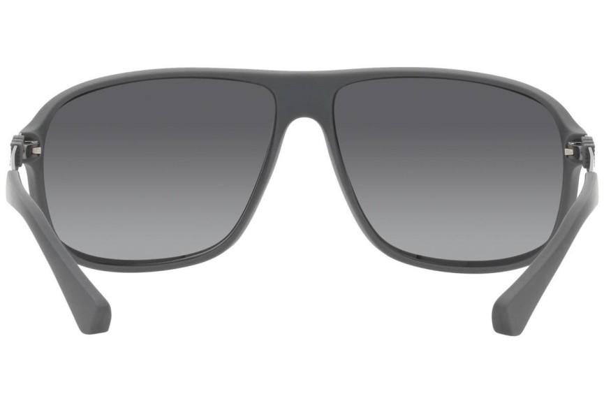 Okulary przeciwsłoneczne Emporio Armani EA4029 5060T3 Polarized Pilotki (Aviator) Szare