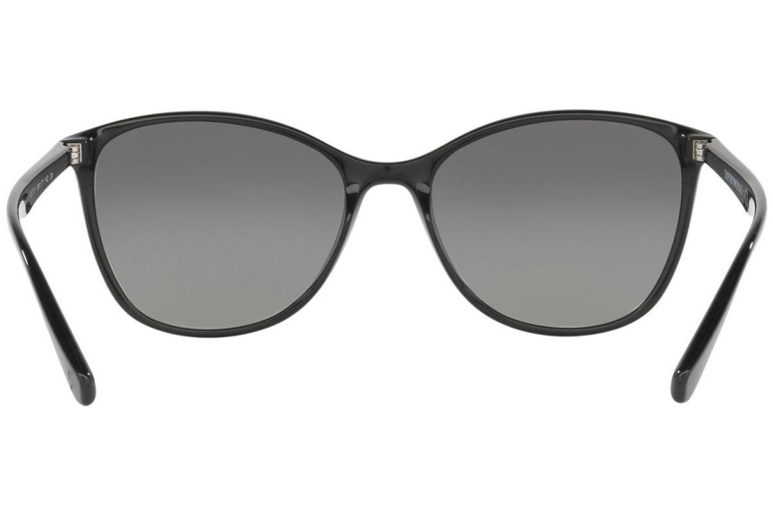 Okulary przeciwsłoneczne Emporio Armani EA4073 501711 Oversize Czarne
