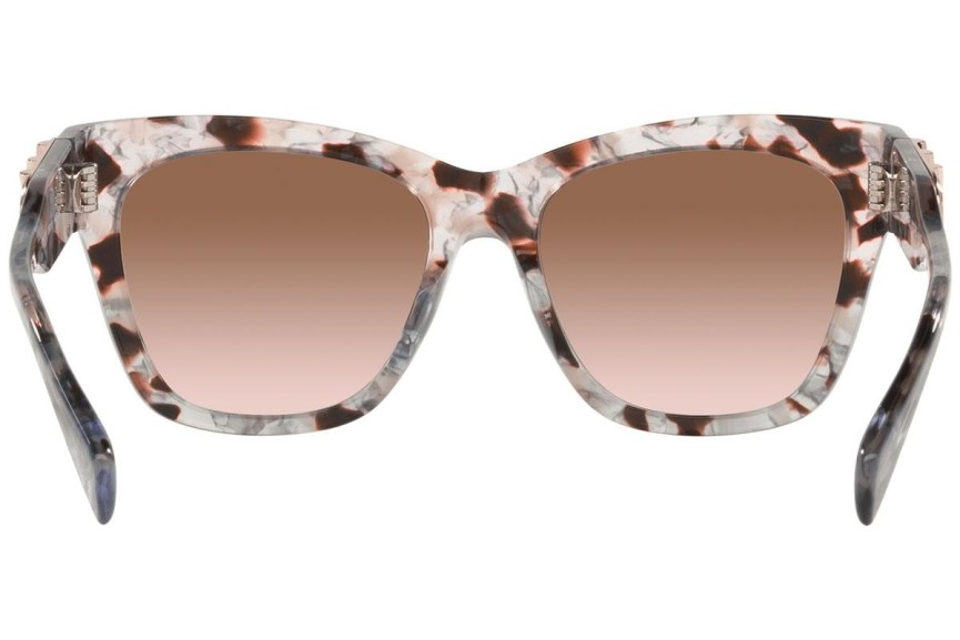 Okulary przeciwsłoneczne Michael Kors Empire Square MK2182U 334513 Kocie oczy Havana