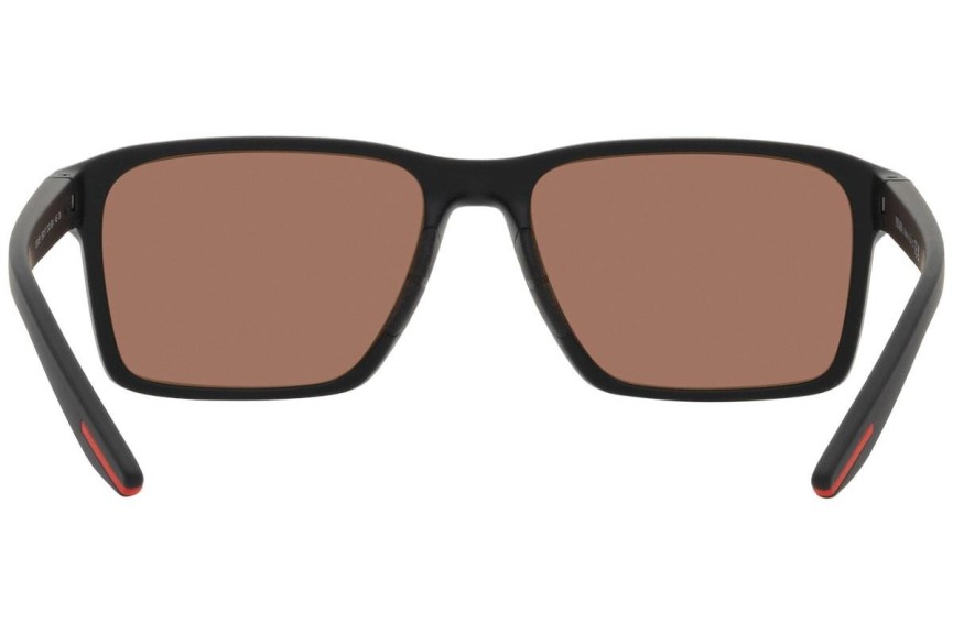 Okulary przeciwsłoneczne Prada Linea Rossa PS05YS DG050A Prostokątne Czarne