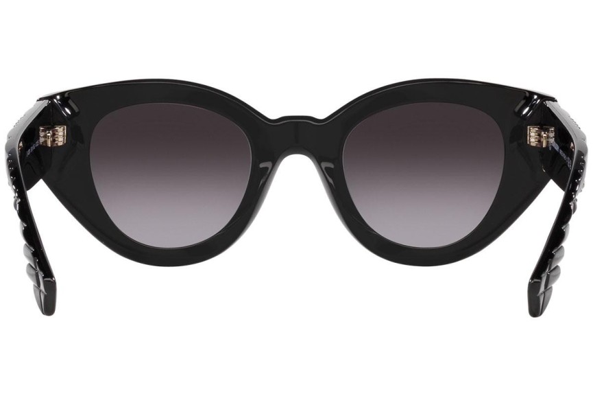 Okulary przeciwsłoneczne Burberry Meadow BE4390 30018G Nieregularny Czarne