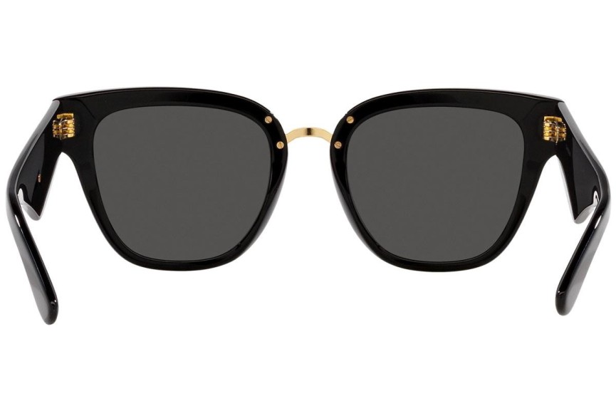 Ochelari de soare Dolce & Gabbana DG4437 501/87 Cat Eye Negri