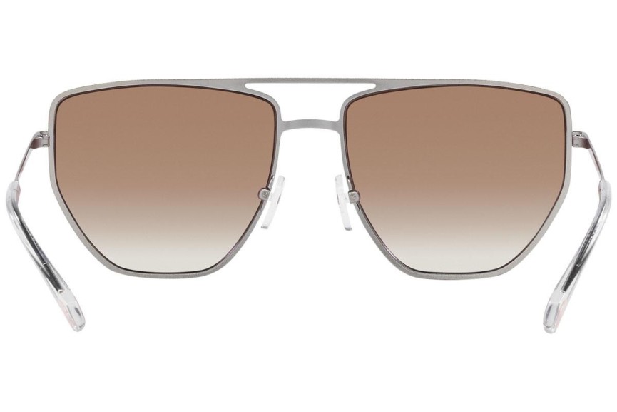 Okulary przeciwsłoneczne Michael Kors Paros MK1126 11086F Pilotki (Aviator) Srebrne