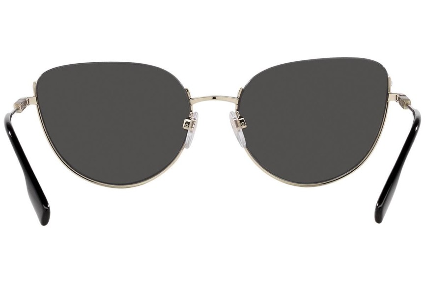 Okulary przeciwsłoneczne Burberry Harper BE3144 110987 Kocie oczy Złote
