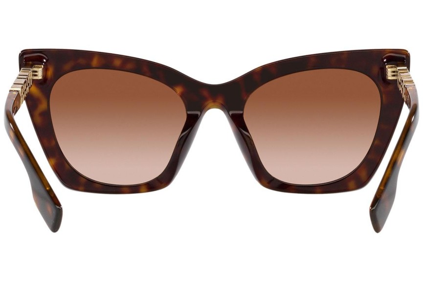 Okulary przeciwsłoneczne Burberry Marianne BE4372U 300213 Kocie oczy Havana