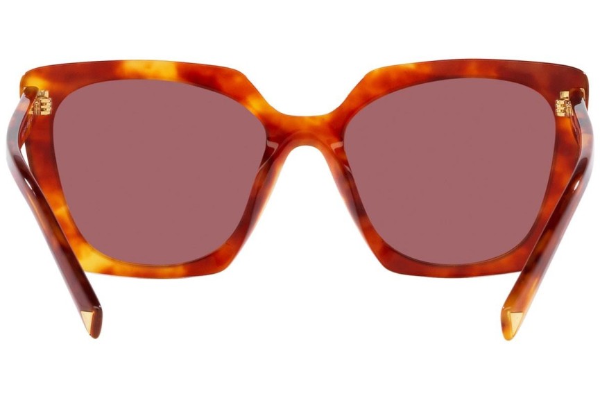 Okulary przeciwsłoneczne Prada PR23ZS 4BW08S Kwadratowe Havana