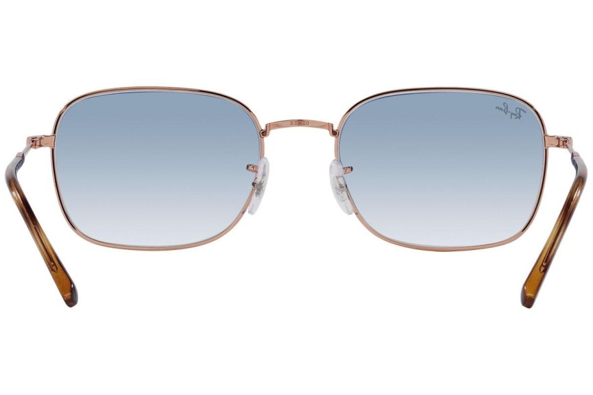 Okulary przeciwsłoneczne Ray-Ban RB3706 92023F Prostokątne Brązowe