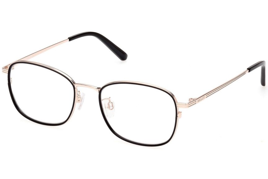 Okulary korekcyjne Bally BY5068-H 005 Prostokątne Czarne