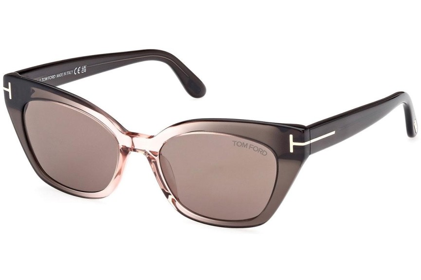 Napszemüvegek Tom Ford FT1031 20J Cat Eye Szürke