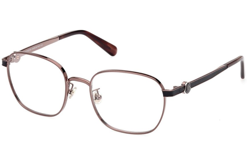 Okulary korekcyjne Moncler ML5177-H 036 Prostokątne Brązowe