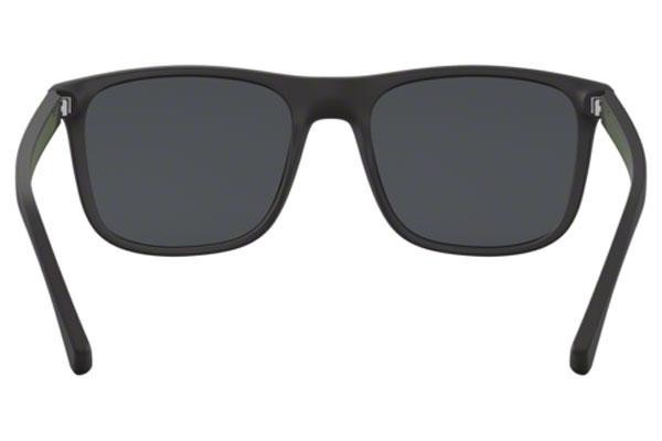 Okulary przeciwsłoneczne Emporio Armani EA4129 504287 Kwadratowe Czarne
