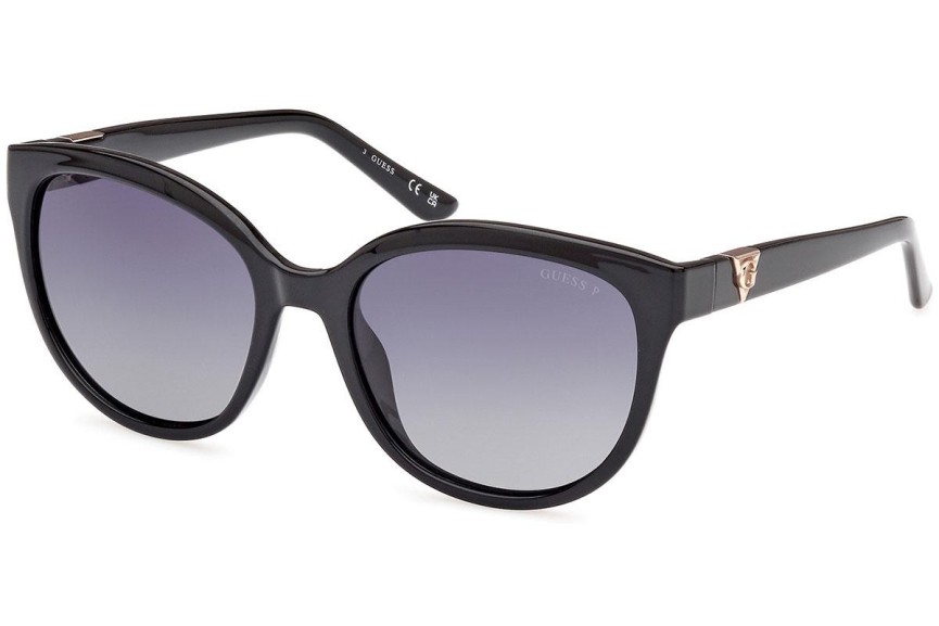 Ochelari de soare Guess GU7877 01D Polarized Cat Eye Negri