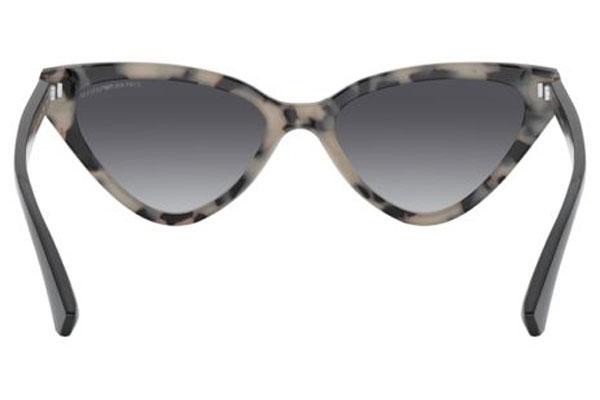 Okulary przeciwsłoneczne Emporio Armani EA4136 57968G Kocie oczy Havana