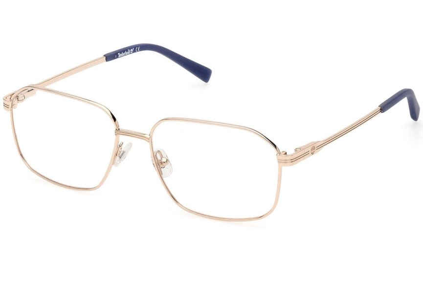 Okulary korekcyjne Timberland TB1798 032 Prostokątne Złote