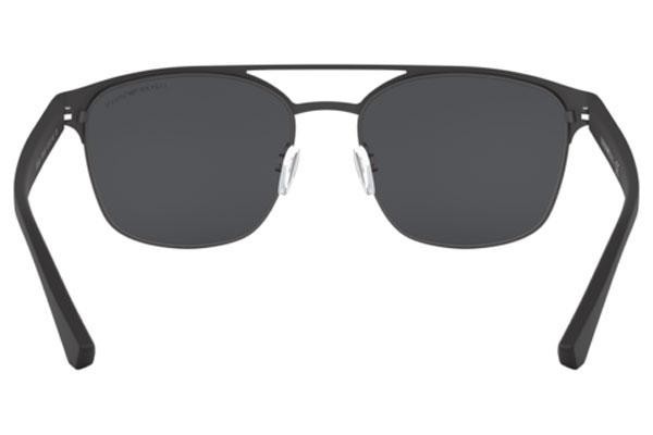 Okulary przeciwsłoneczne Emporio Armani EA2093 300187 Kwadratowe Czarne