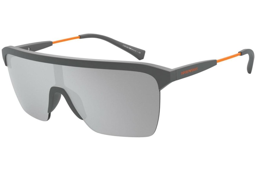 Okulary przeciwsłoneczne Emporio Armani EA4146 58006G Pojedyncze | Shield Szare