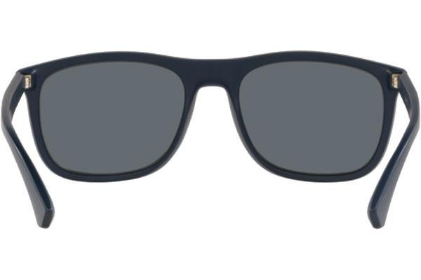 Okulary przeciwsłoneczne Emporio Armani EA4158 587125 Kwadratowe Niebieskie