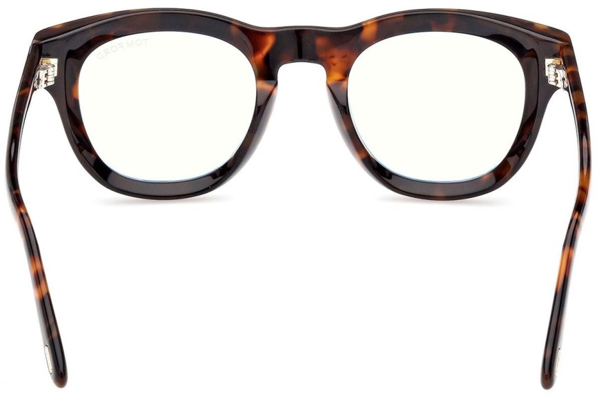 Okulary korekcyjne Tom Ford FT5873-B 052 Okrągłe Havana