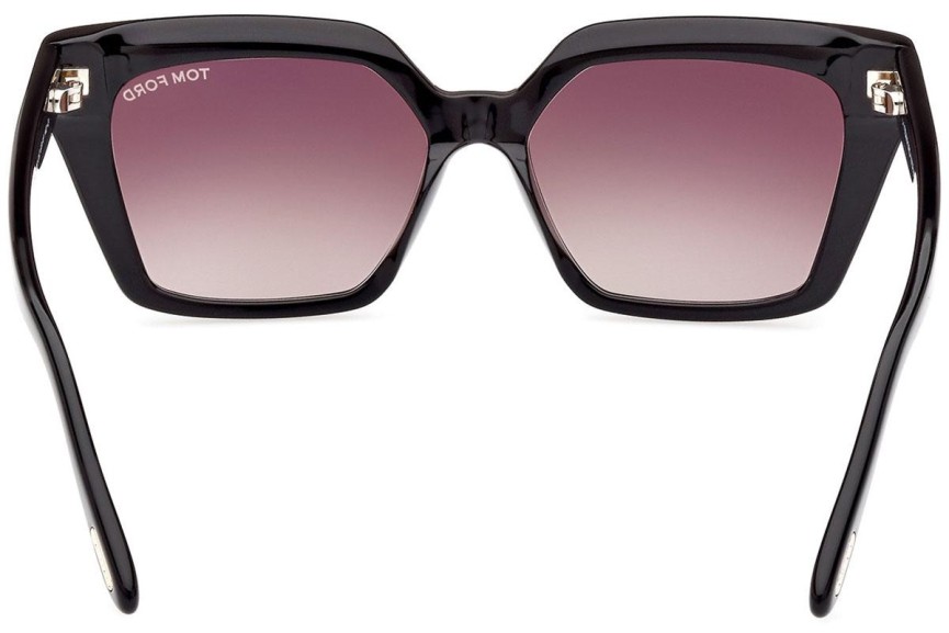 Napszemüvegek Tom Ford FT1030 01Z Cat Eye Fekete