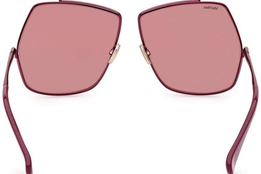 Okulary przeciwsłoneczne Max Mara Elsa MM0006 81Y Nieregularny Czerwone
