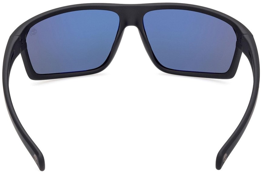 Слънчеви очила Timberland TB9307 02D Polarized Правоъгълни Черна