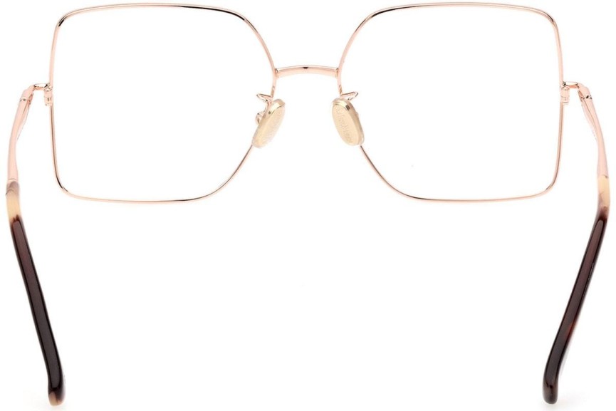 Okulary korekcyjne Max Mara MM5098-H 033 Kwadratowe Złote