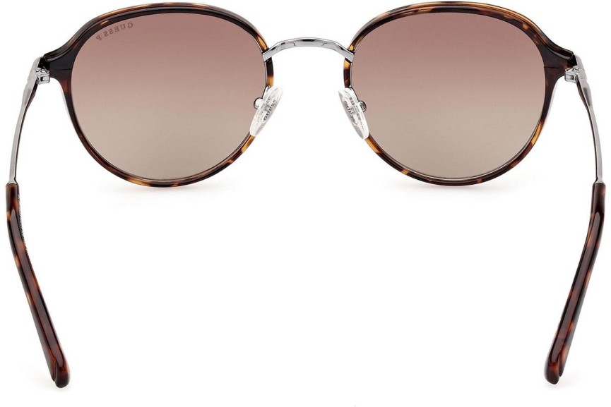 Okulary przeciwsłoneczne Guess GU00068 52H Polarized Okrągłe Havana