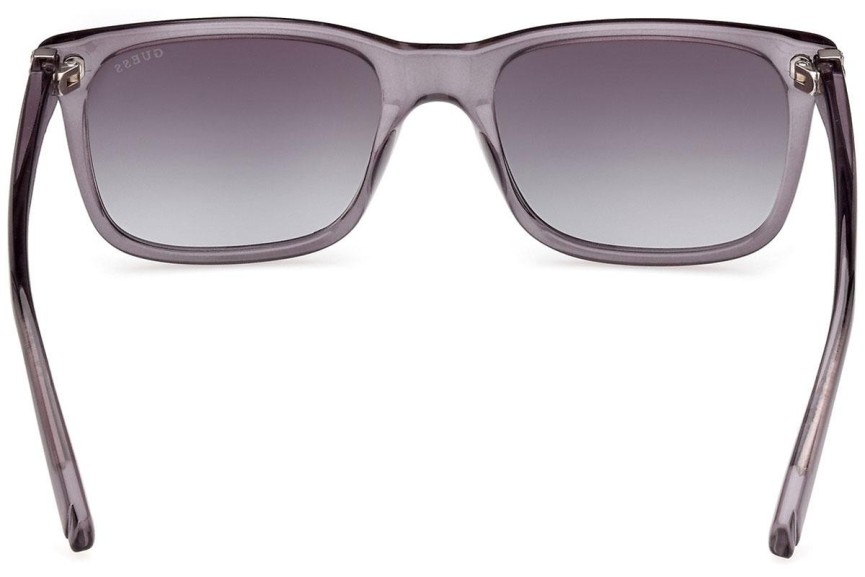 Okulary przeciwsłoneczne Guess GU00066 20B Prostokątne Szare