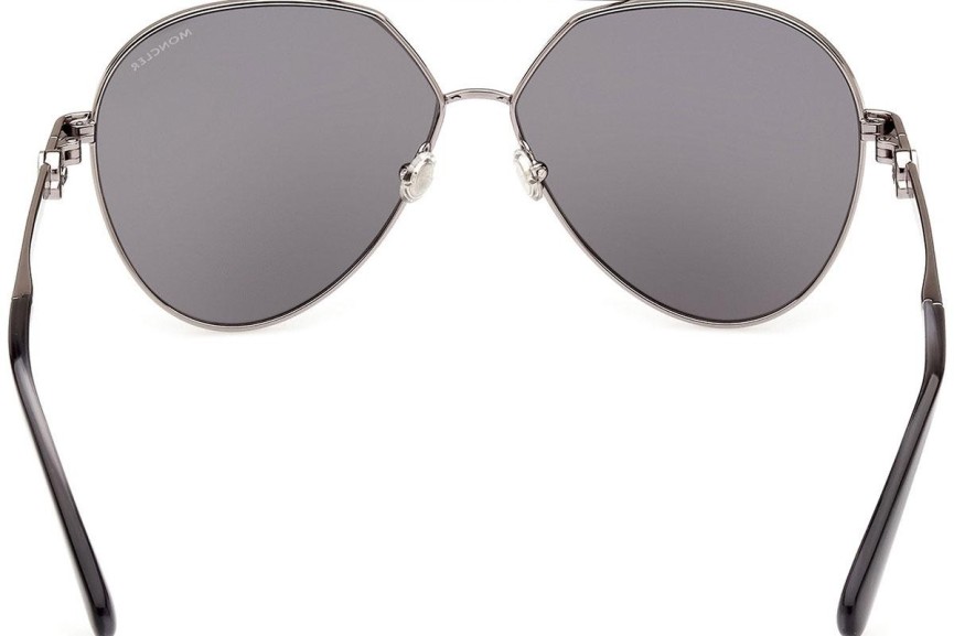Okulary przeciwsłoneczne Moncler ML0263 14A Pilotki (Aviator) Srebrne