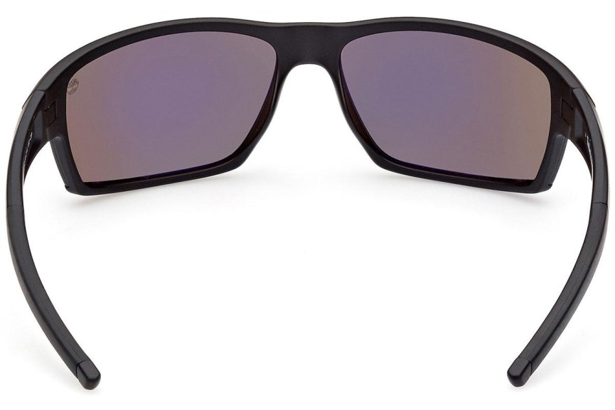 Слънчеви очила Timberland TB9308 02D Polarized Правоъгълни Черна