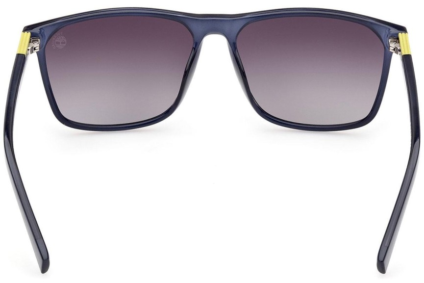 Слънчеви очила Timberland TB9312 90D Polarized Квадратни Синя